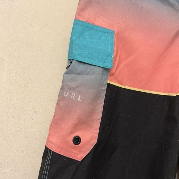 Rip Curl aqua Dawn Patrol boardshorts Size 28 New - Picture 3 of 10